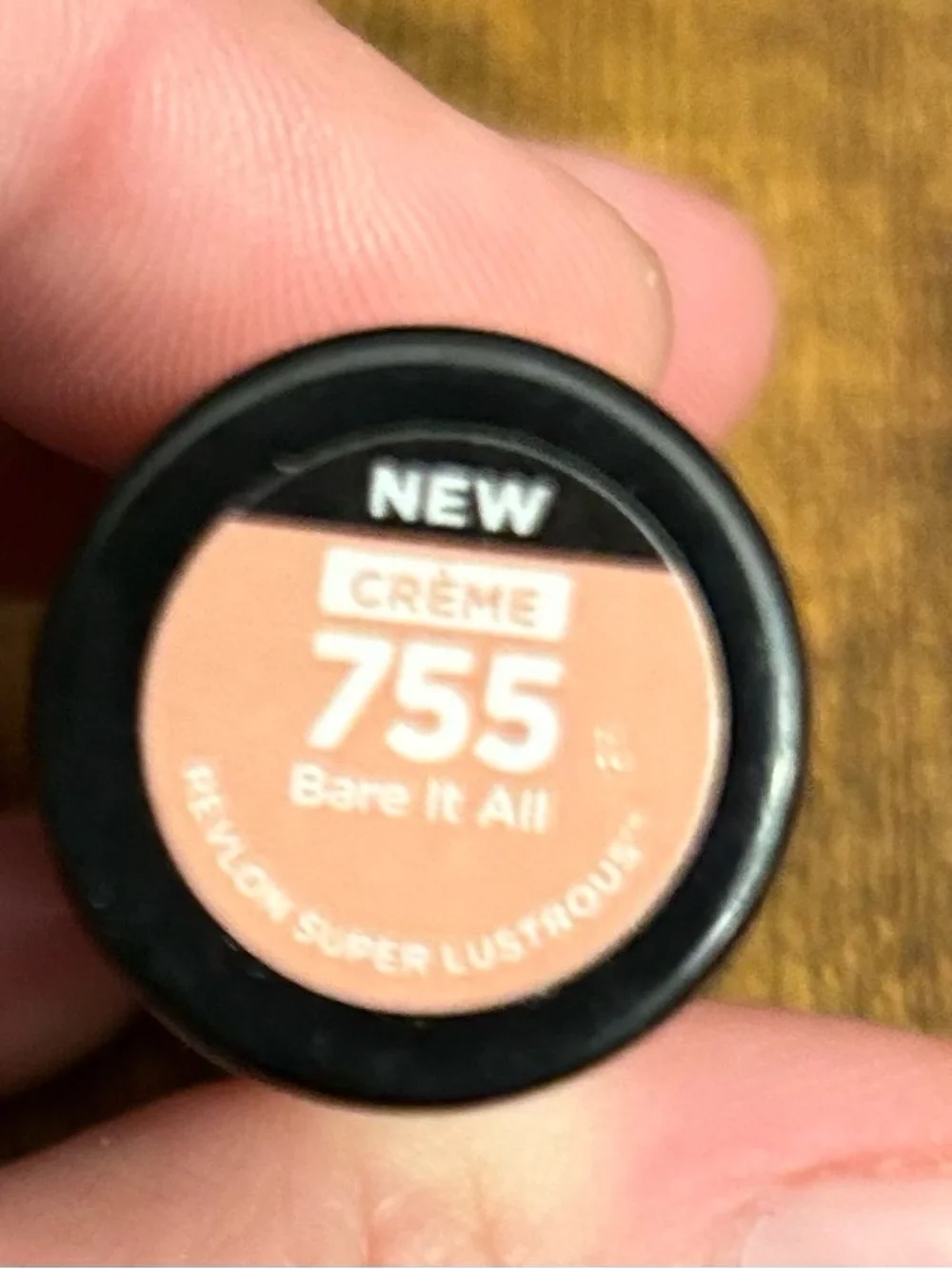 Revlon Super Lustrous Lipstick in shade 755 Bare It All new